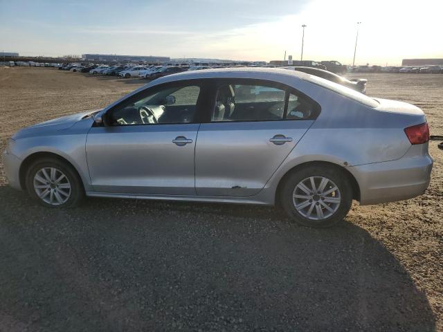 3VWDK7AJ7CM340434 - 2012 VOLKSWAGEN JETTA SILVER photo 2