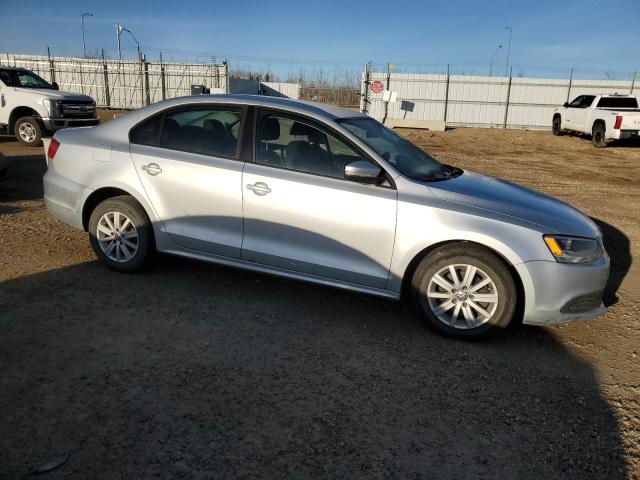 3VWDK7AJ7CM340434 - 2012 VOLKSWAGEN JETTA SILVER photo 4