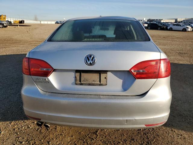 3VWDK7AJ7CM340434 - 2012 VOLKSWAGEN JETTA SILVER photo 6