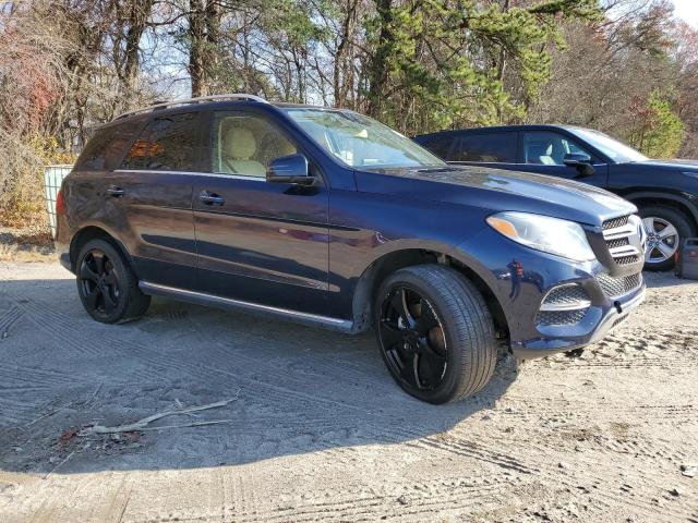 4JGDA5HB0JB083173 - 2018 MERCEDES-BENZ GLE 350 4MATIC BLUE photo 4