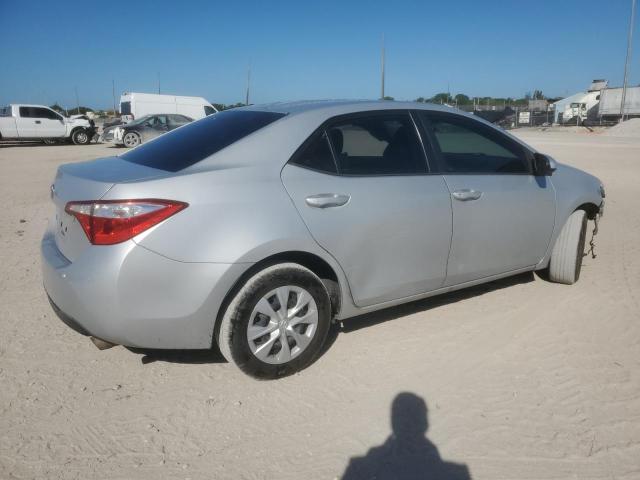 2T1BURHEXGC486687 - 2016 TOYOTA COROLLA L SILVER photo 3
