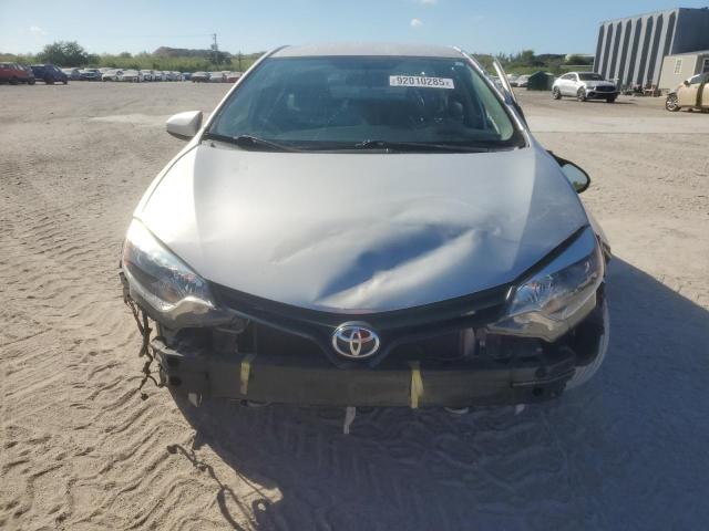 2T1BURHEXGC486687 - 2016 TOYOTA COROLLA L SILVER photo 5