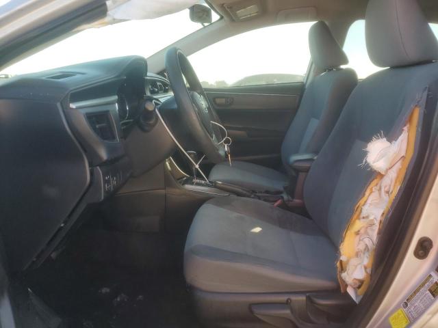 2T1BURHEXGC486687 - 2016 TOYOTA COROLLA L SILVER photo 7