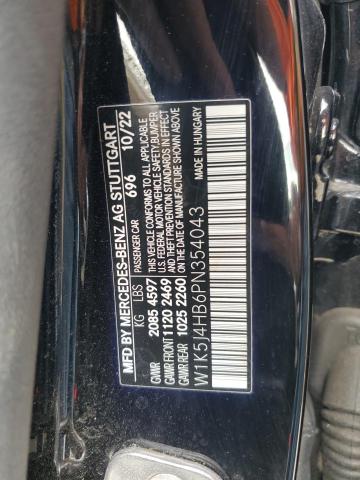 W1K5J4HB6PN354043 - 2023 MERCEDES-BENZ CLA 250 4MATIC BLACK photo 12