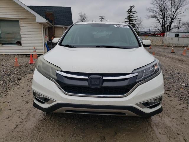 5J6RM4H73FL060988 - 2015 HONDA CR-V EXL WHITE photo 5