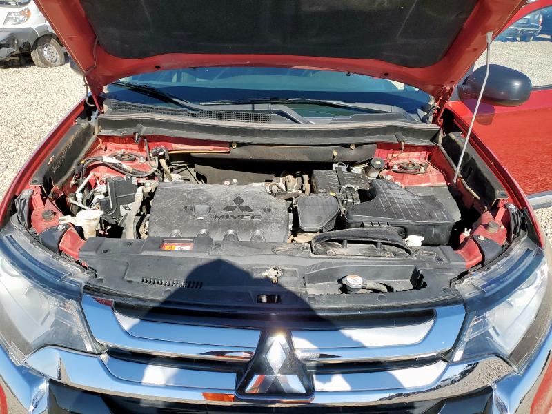 JA4AD2A36GZ039205 - 2016 MITSUBISHI OUTLANDER ES Կարմիր լուսանկար 12
