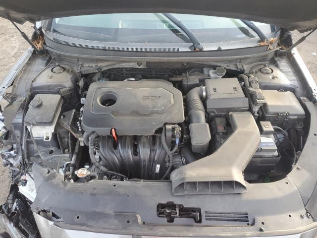 5NPE34AF1JH691891 - 2018 HYUNDAI SONATA SPORT Сірий фото 11