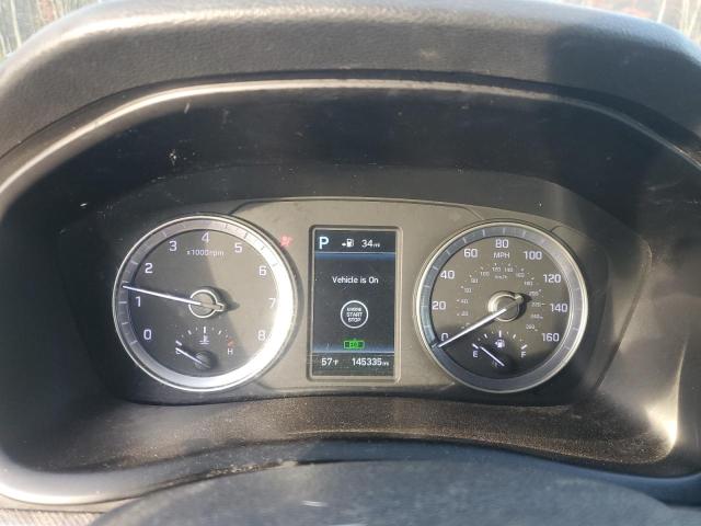 5NPE34AF1JH691891 - 2018 HYUNDAI SONATA SPORT Сірий фото 9