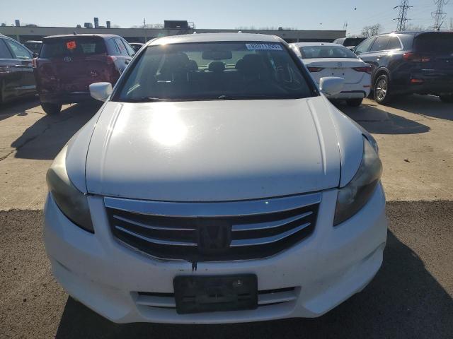1HGCP3F82CA007197 - 2012 HONDA ACCORD EXL WHITE photo 5