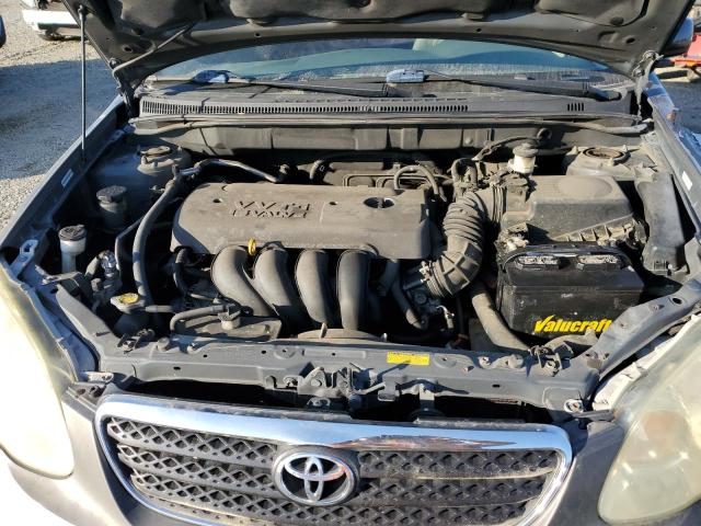 1NXBR32E85Z559140 - 2005 TOYOTA COROLLA CE GRAY photo 11