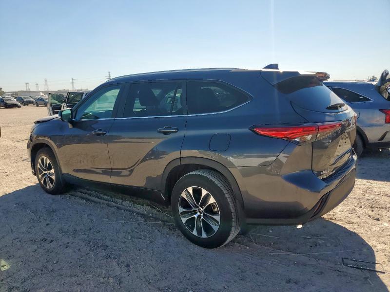 5TDKDRAH3PS002936 - 2023 TOYOTA HIGHLANDER L GRAY photo 2