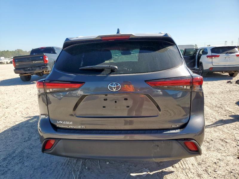 5TDKDRAH3PS002936 - 2023 TOYOTA HIGHLANDER L GRAY photo 6