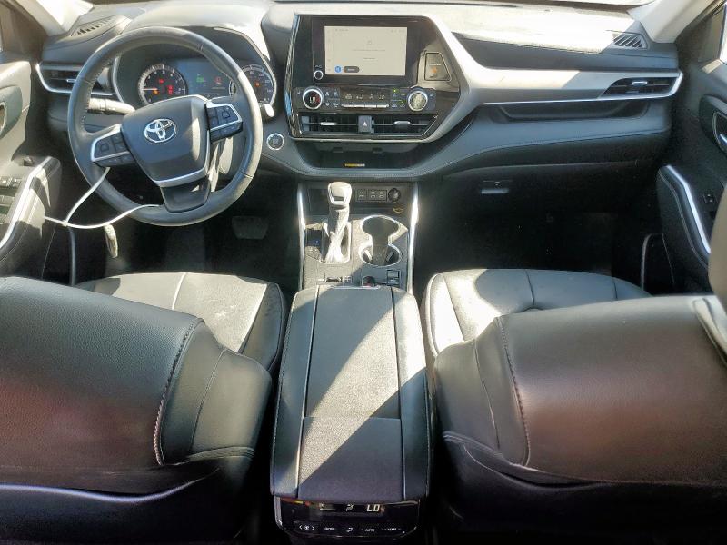 5TDKDRAH3PS002936 - 2023 TOYOTA HIGHLANDER L GRAY photo 8