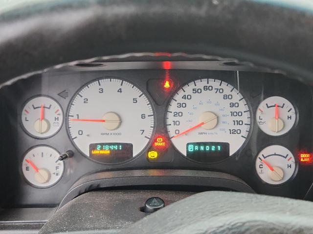 1D7KU28D13J558881 - 2003 DODGE RAM 2500 ST Чорний фото 9