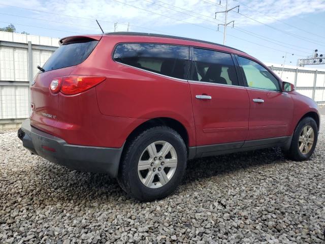 1GNKVGED2CJ198617 - 2012 CHEVROLET TRAVERSE LT 栗色 照片 3