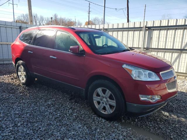 1GNKVGED2CJ198617 - 2012 CHEVROLET TRAVERSE LT 栗色 照片 4