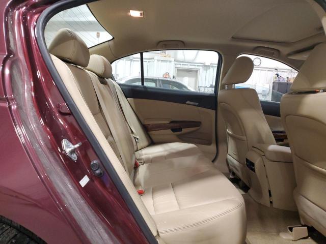 1HGCP3F83CA014725 - 2012 HONDA ACCORD EXL Бордовый фото 10