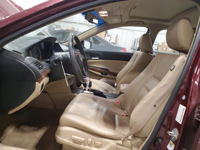1HGCP3F83CA014725 - 2012 HONDA ACCORD EXL Бордовый фото 7