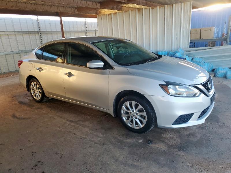 3N1AB7AP8KY210456 - 2019 NISSAN SENTRA S ვერცხლისფერი ფოტო 4