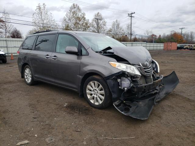 5TDDK3DC7BS025818 - 2011 TOYOTA SIENNA XLE GRAY photo 4