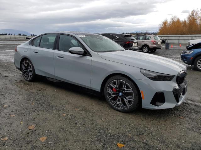 WBY13HG09SCS96345 - 2025 BMW I5 XDRIVE 40 GRAY photo 4