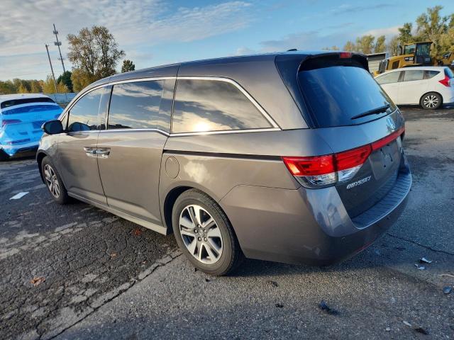 5FNRL5H96EB054586 - 2014 HONDA ODYSSEY TOURING GRAY photo 2