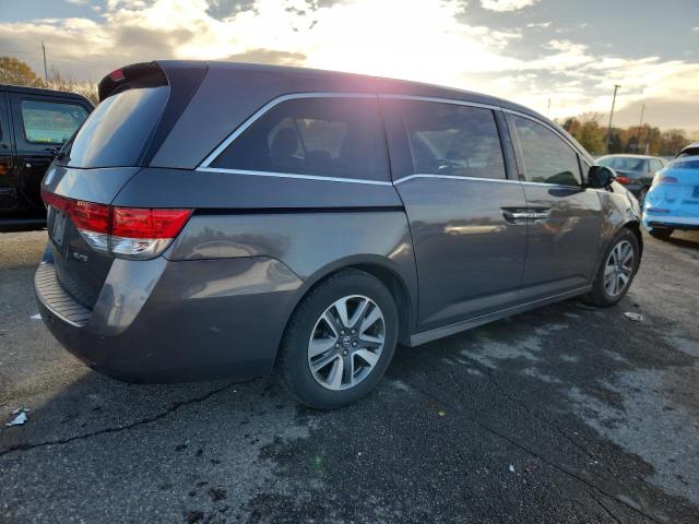5FNRL5H96EB054586 - 2014 HONDA ODYSSEY TOURING GRAY photo 3