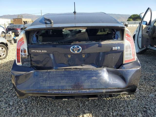 JTDKN3DU4D1640916 - 2013 TOYOTA PRIUS 蓝色 照片 6