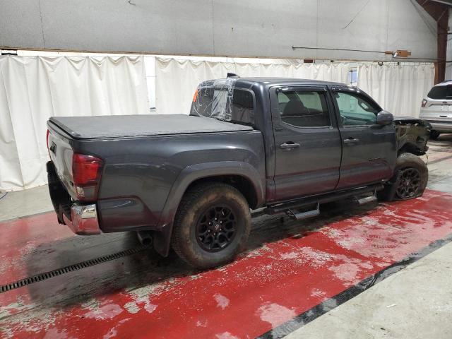 3TMCZ5AN4NM530602 - 2022 TOYOTA TACOMA DOUBLE CAB GRAY photo 3