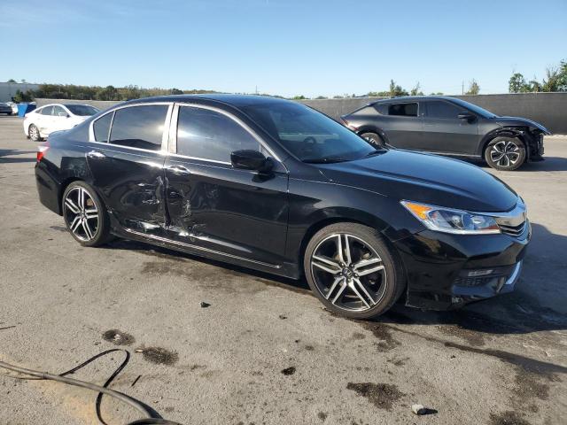 1HGCR2F66GA246115 - 2016 HONDA ACCORD SPORT 黑色 照片 4