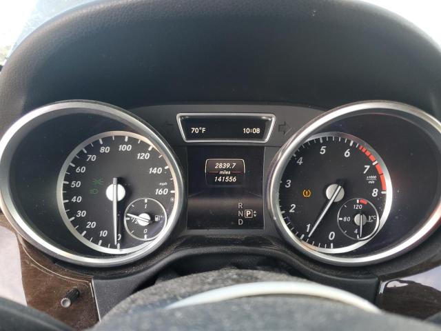 4JGDA5HB8FA557741 - 2015 MERCEDES-BENZ ML 350 4MATIC BLACK photo 9