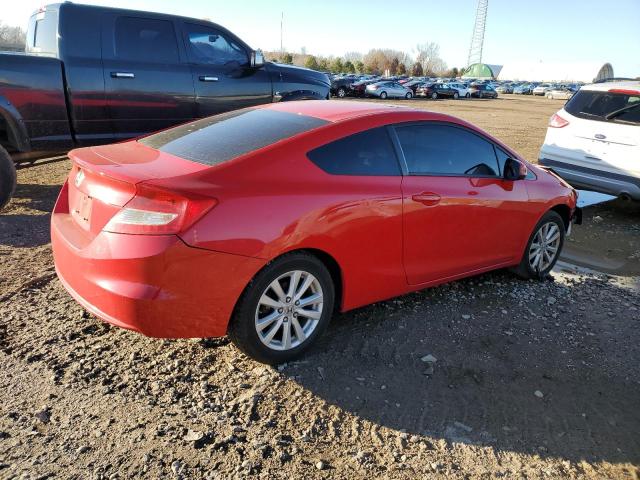 2HGFG3B8XCH554092 - 2012 HONDA CIVIC EX RED photo 3
