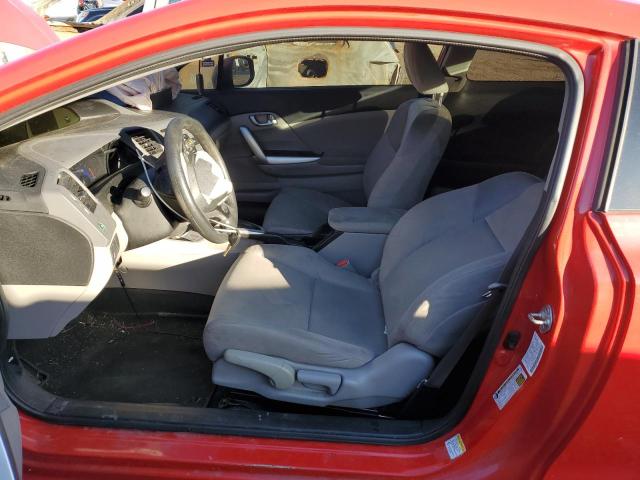 2HGFG3B8XCH554092 - 2012 HONDA CIVIC EX RED photo 7
