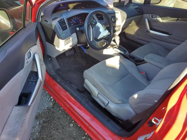 2HGFG3B8XCH554092 - 2012 HONDA CIVIC EX RED photo 8