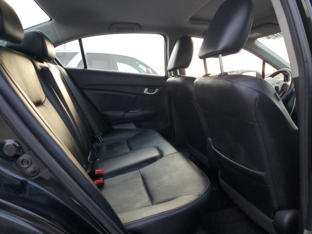 2HGFB2F96EH504983 - 2014 HONDA CIVIC EXL BLACK photo 10