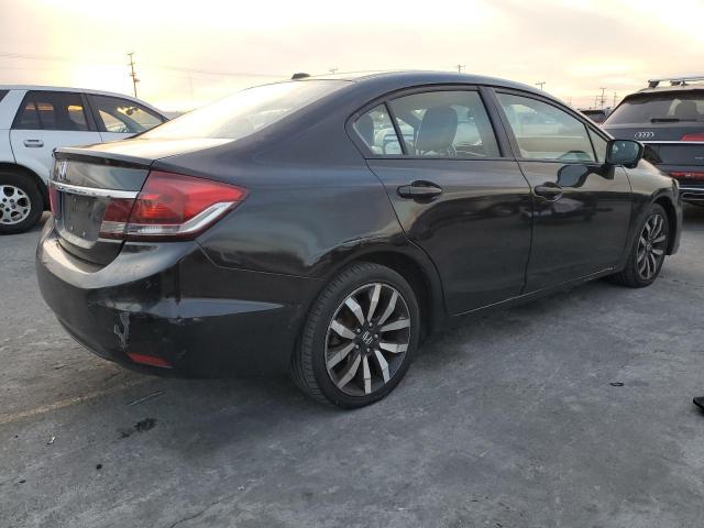 2HGFB2F96EH504983 - 2014 HONDA CIVIC EXL BLACK photo 3