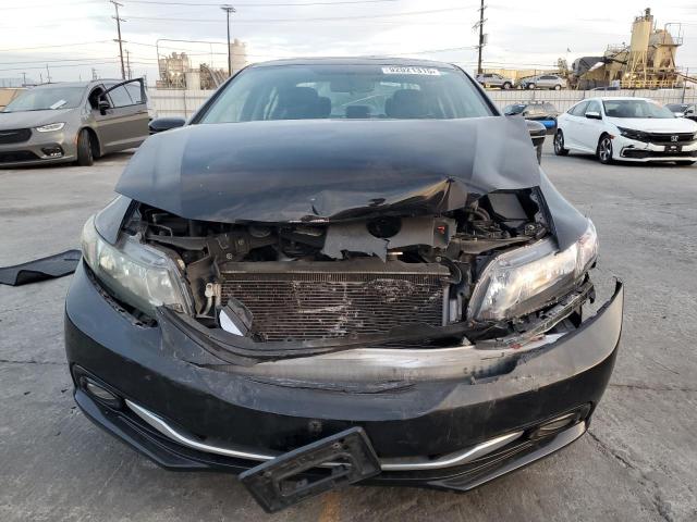 2HGFB2F96EH504983 - 2014 HONDA CIVIC EXL BLACK photo 5