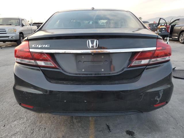 2HGFB2F96EH504983 - 2014 HONDA CIVIC EXL BLACK photo 6