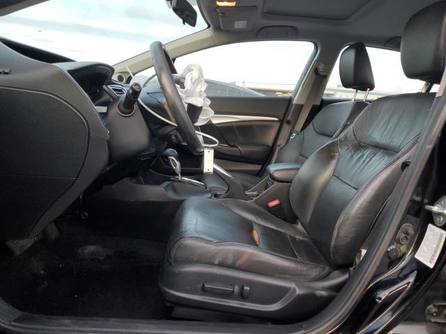 2HGFB2F96EH504983 - 2014 HONDA CIVIC EXL BLACK photo 7
