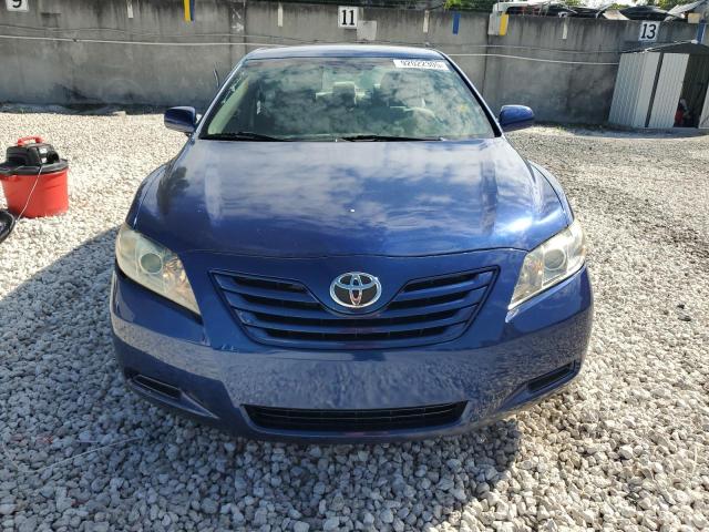 4T1BE46KX7U104696 - 2007 TOYOTA CAMRY CE BLUE photo 5