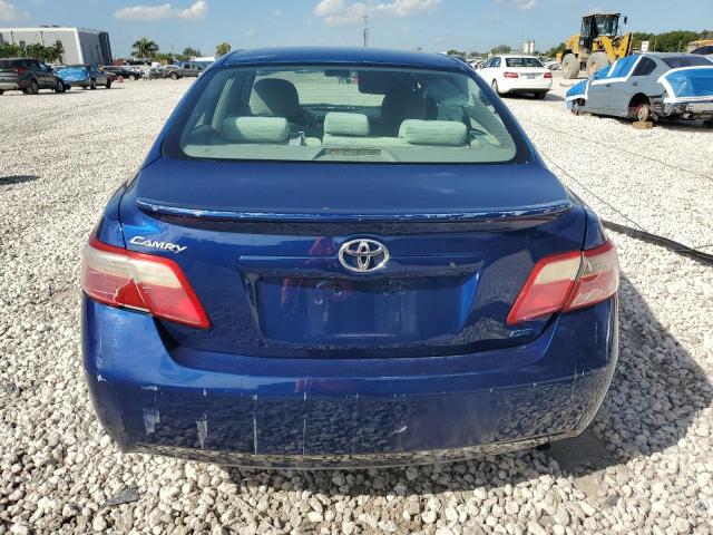 4T1BE46KX7U104696 - 2007 TOYOTA CAMRY CE BLUE photo 6