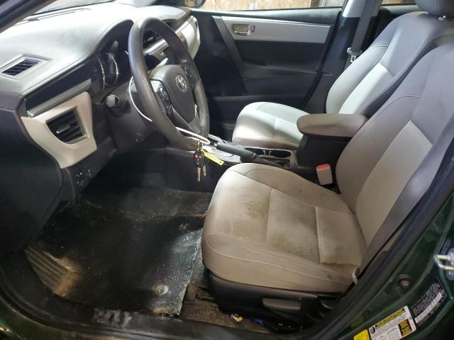 2T1BURHE1GC484665 - 2016 TOYOTA COROLLA L 绿色 照片 7