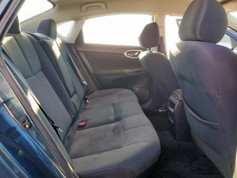 3N1AB7AP2FY378051 - 2015 NISSAN SENTRA S 青色 照片 10