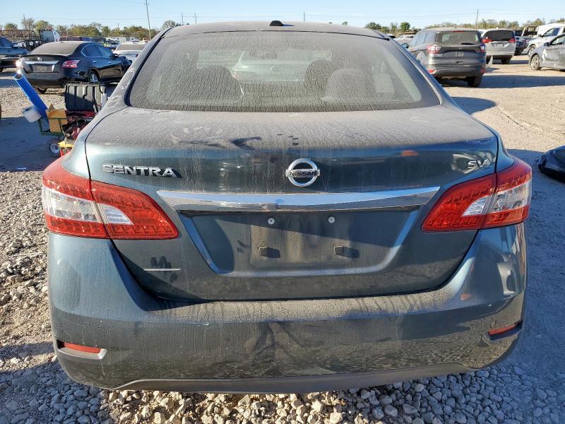 3N1AB7AP2FY378051 - 2015 NISSAN SENTRA S 青色 照片 6