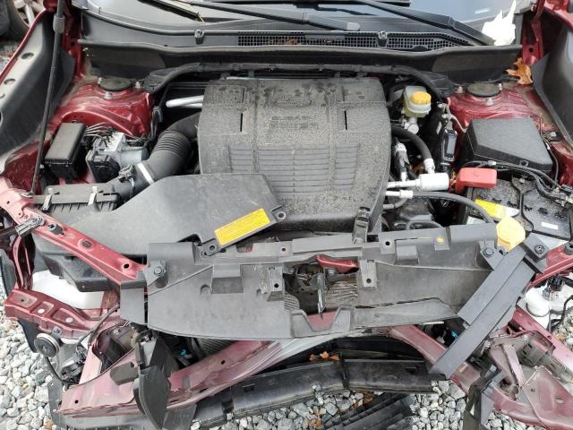 JF2SKAJC5LH498995 - 2020 SUBARU FORESTER PREMIUM RED photo 12