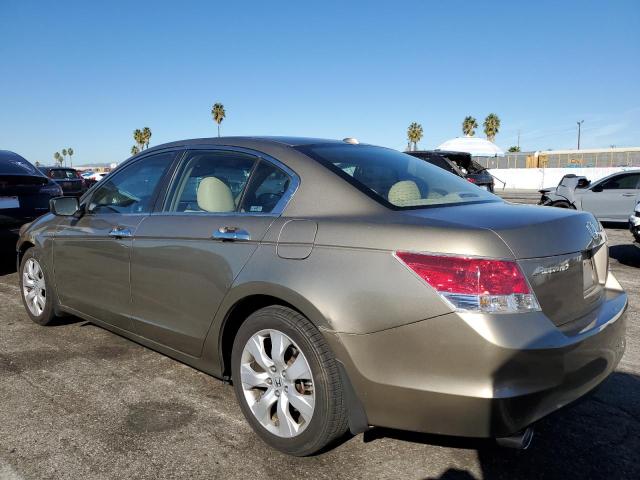 1HGCP36819A001626 - 2009 HONDA ACCORD EXL GOLD photo 2