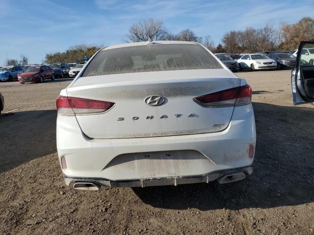 5NPE34AF0JH606278 - 2018 HYUNDAI SONATA SPORT WHITE photo 6