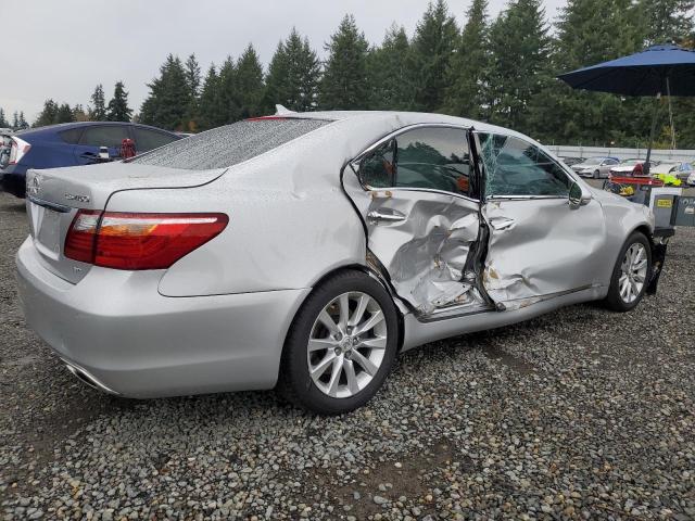 JTHCL5EF4C5015430 - 2012 LEXUS LS 460 SILVER photo 3