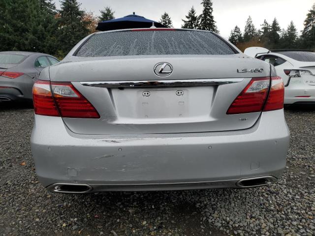 JTHCL5EF4C5015430 - 2012 LEXUS LS 460 SILVER photo 6