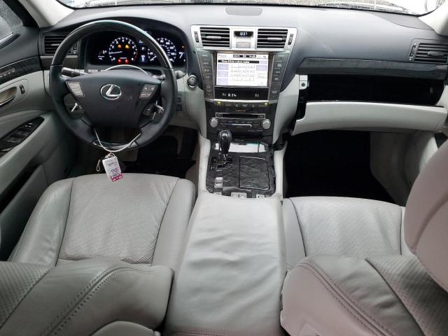 JTHCL5EF4C5015430 - 2012 LEXUS LS 460 SILVER photo 8